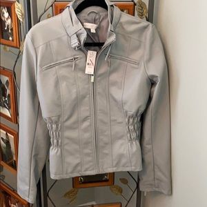 New York and Co. faux leather jacket
